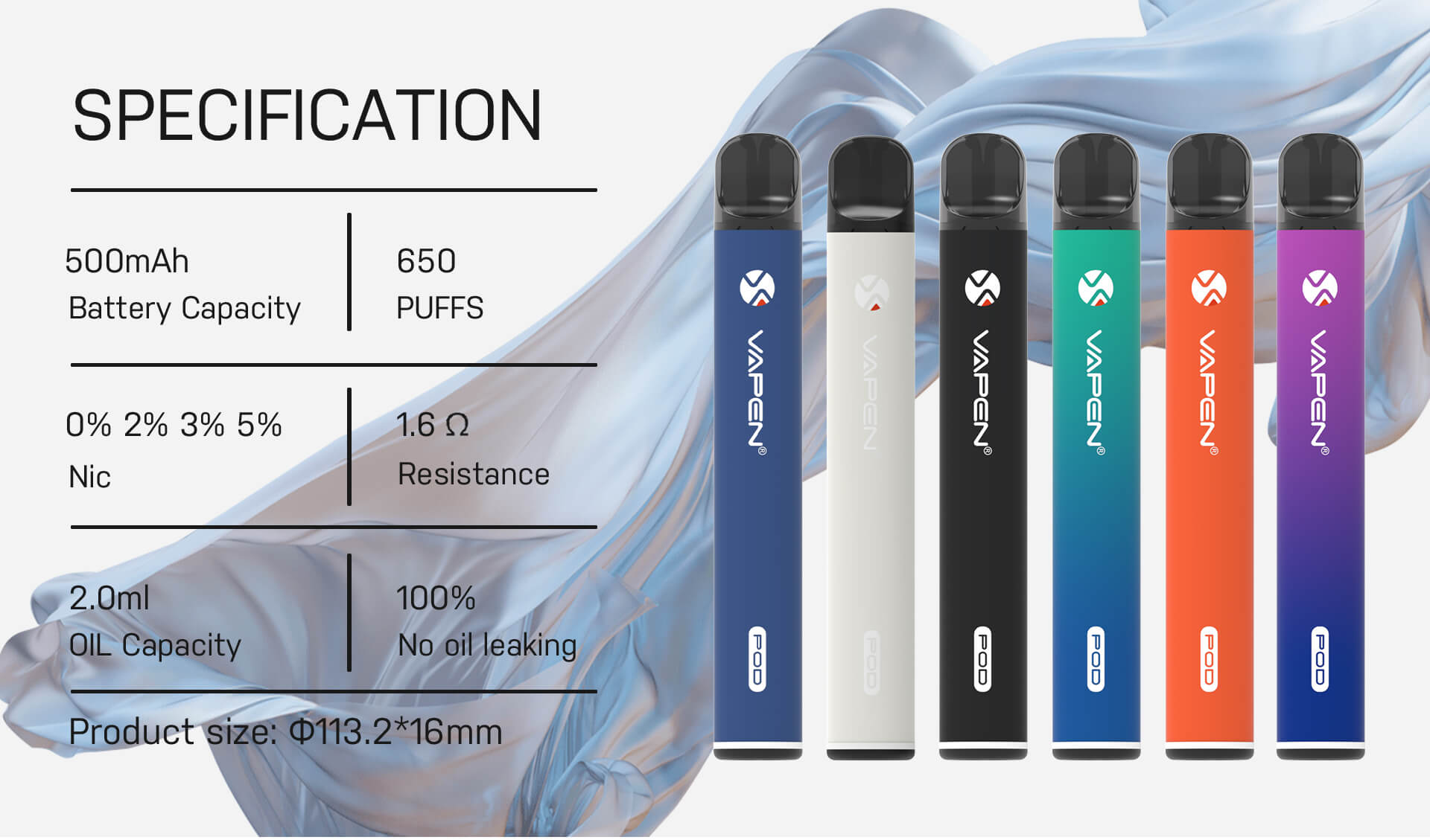 VAPEN POD Replacement Pod Battery Adapt to ELFA ELF BAR