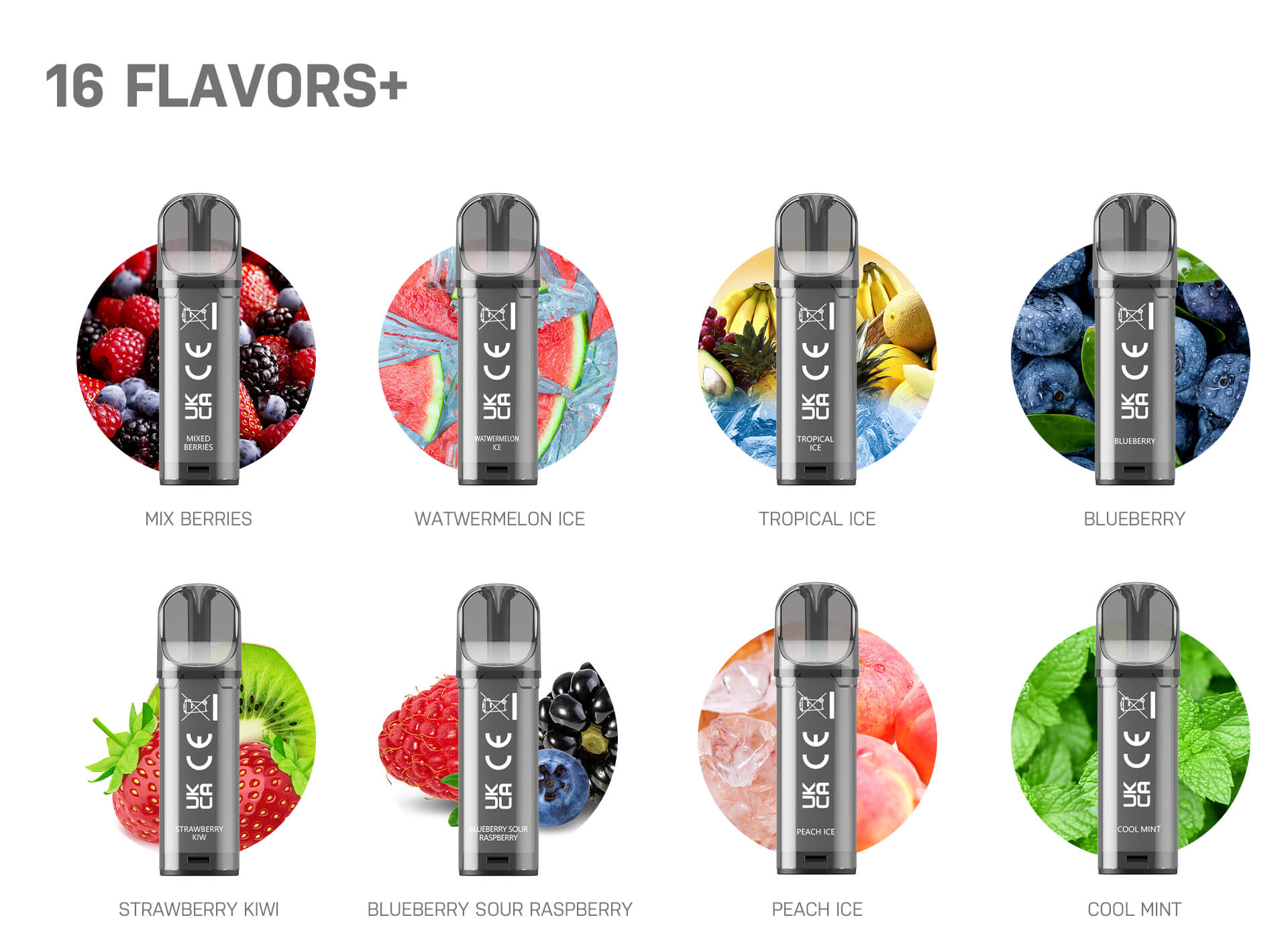 VAPEN POD Replacement Pod Mesh Coil ELFA ELF BAR Best Flavors