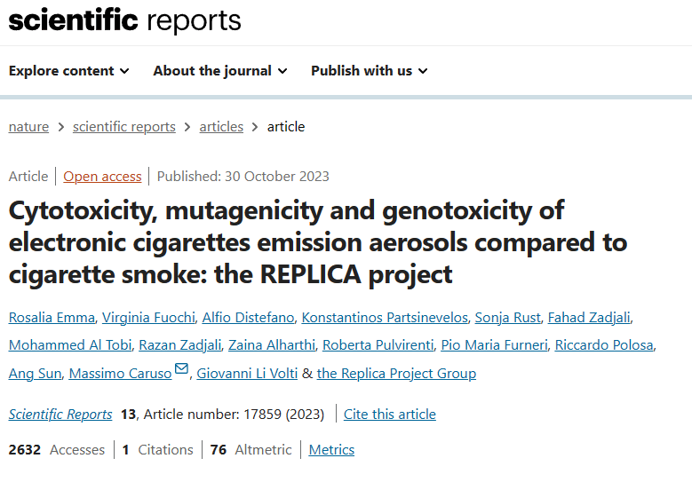 E-cigarettes are less toxic than traditional cigarettes