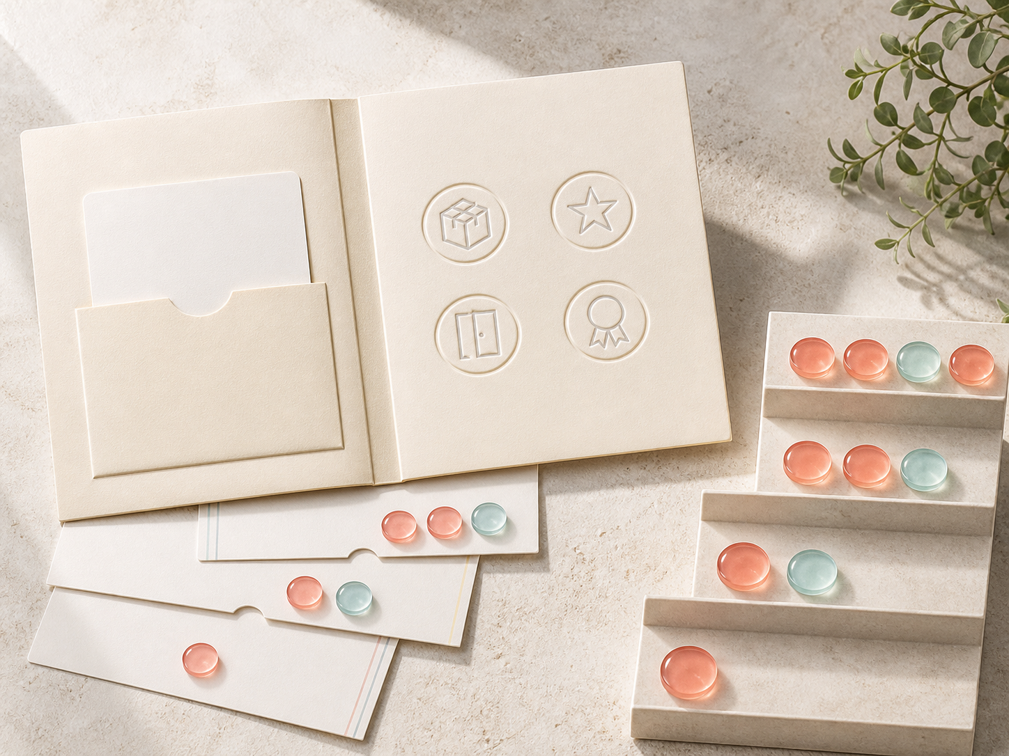 Member order receipt and points balance