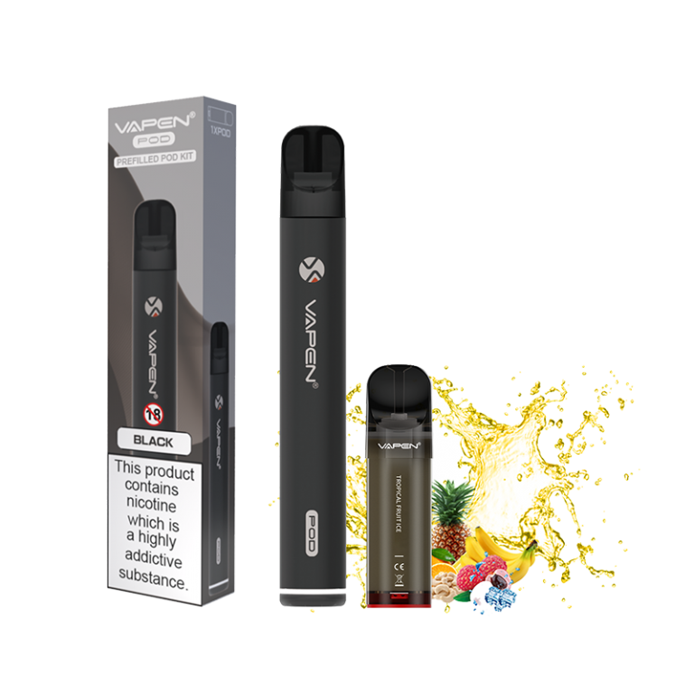 VAPEN POD PREFILLED POD KIT BLACK1