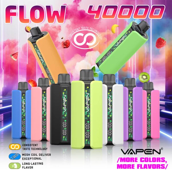 VAPEN FLOW 40000 40K Puffs Disposable Vape EU Warehouse Vaper Puff Happ Bar SS36000 Vapsolo Razz Bar Vaper Vaper Wholesale