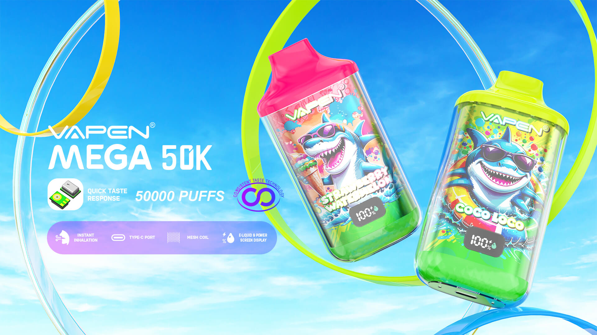 EU Warehouse Vapen Mega 50K Puff Disposable Vape Pen 50000 60K 70K Puffs Vaper and Big Puffs Bar JNR Falcon X Plus Wholesale I Vape Elf Electronic Cigarette Bars