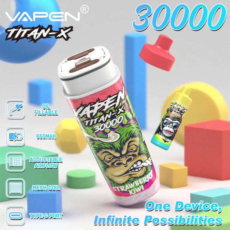 VAPEN TITAN-X 30K Puffs Refillable Disposable Vape