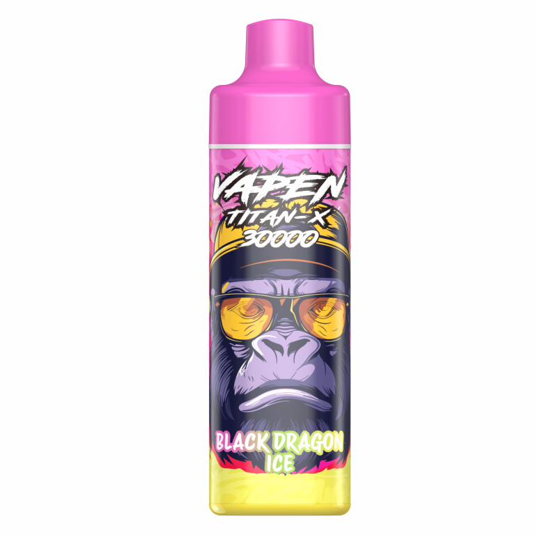 VAPEN TITAN-X 30K Puffs Refillable Disposable Vape Black Dragon Ice