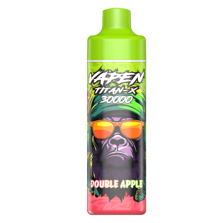 VAPEN TITAN-X 30K Puffs Refillable Disposable Vape Double Apple