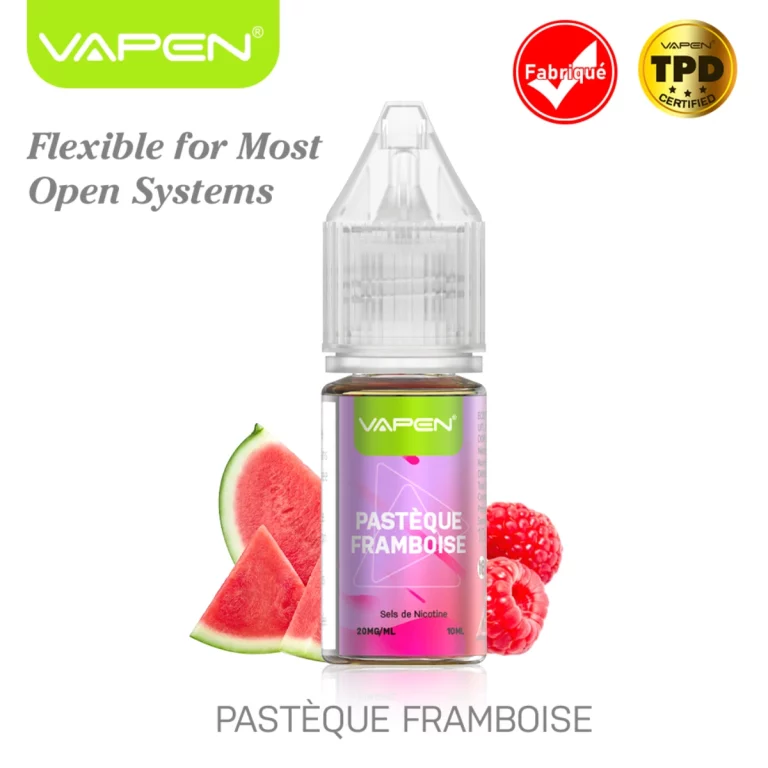 VAPEN E-LIQUID Pastèque Framboise 10ml 2% – Watermelon raspberry FR