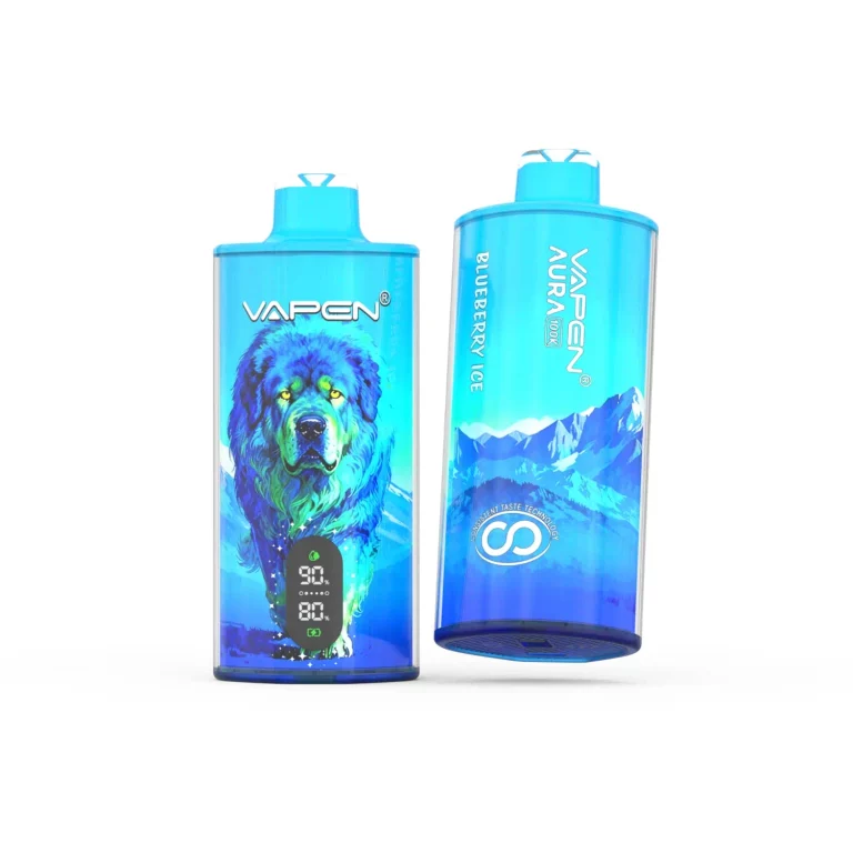 VAPEN AURA 100K Blueberry Ice | Cool Blueberry Flavor