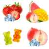 Strawberry Ice | Mango Peach Watermelon | Gummy Bear | Juicy Peach Ice