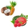 pineapple coconut | raspberry watermelon