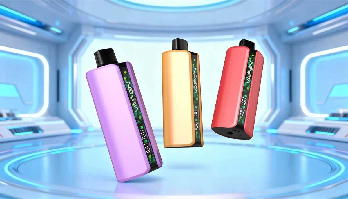 VAPEN FLOW — 40K Puffs · Taste Consistent Technology™ · Long-Lasting