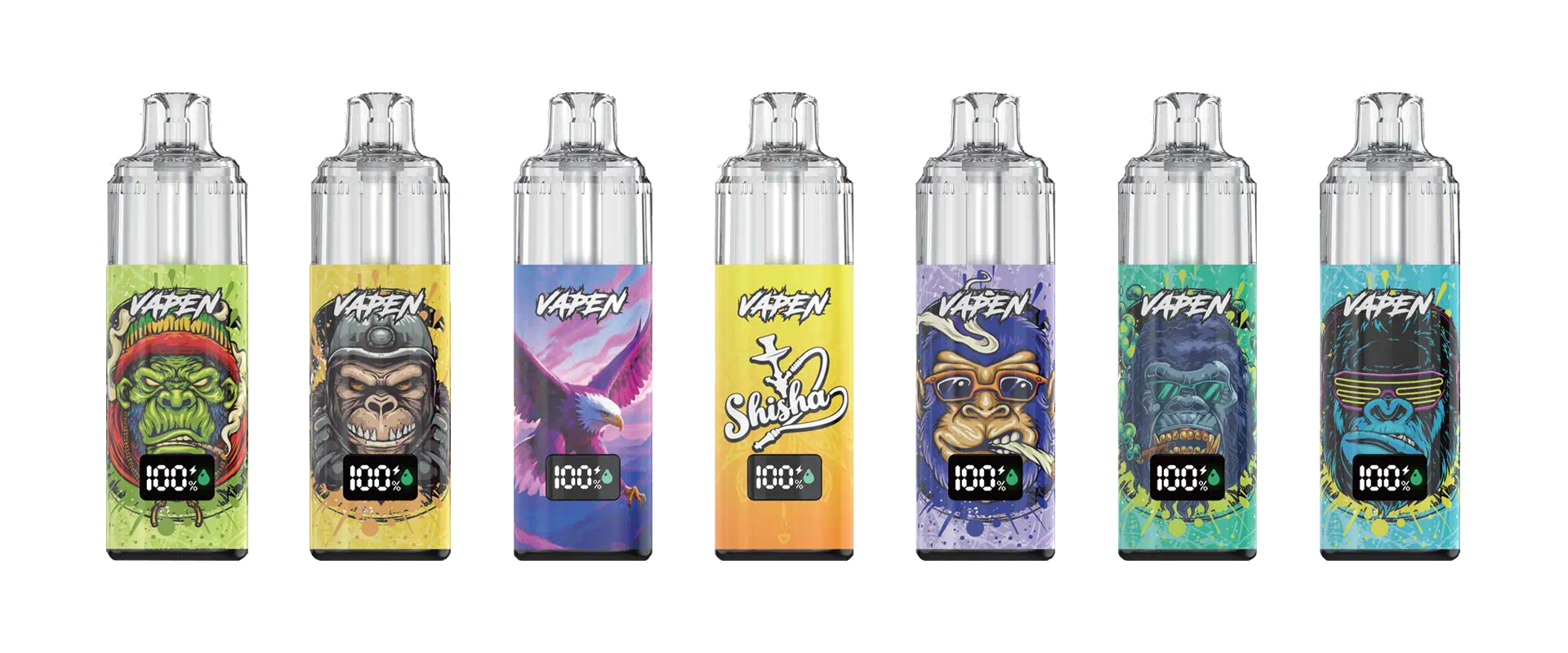 vapen-erta-pod-12000-puffs-7-colors-collection-metallic-finish