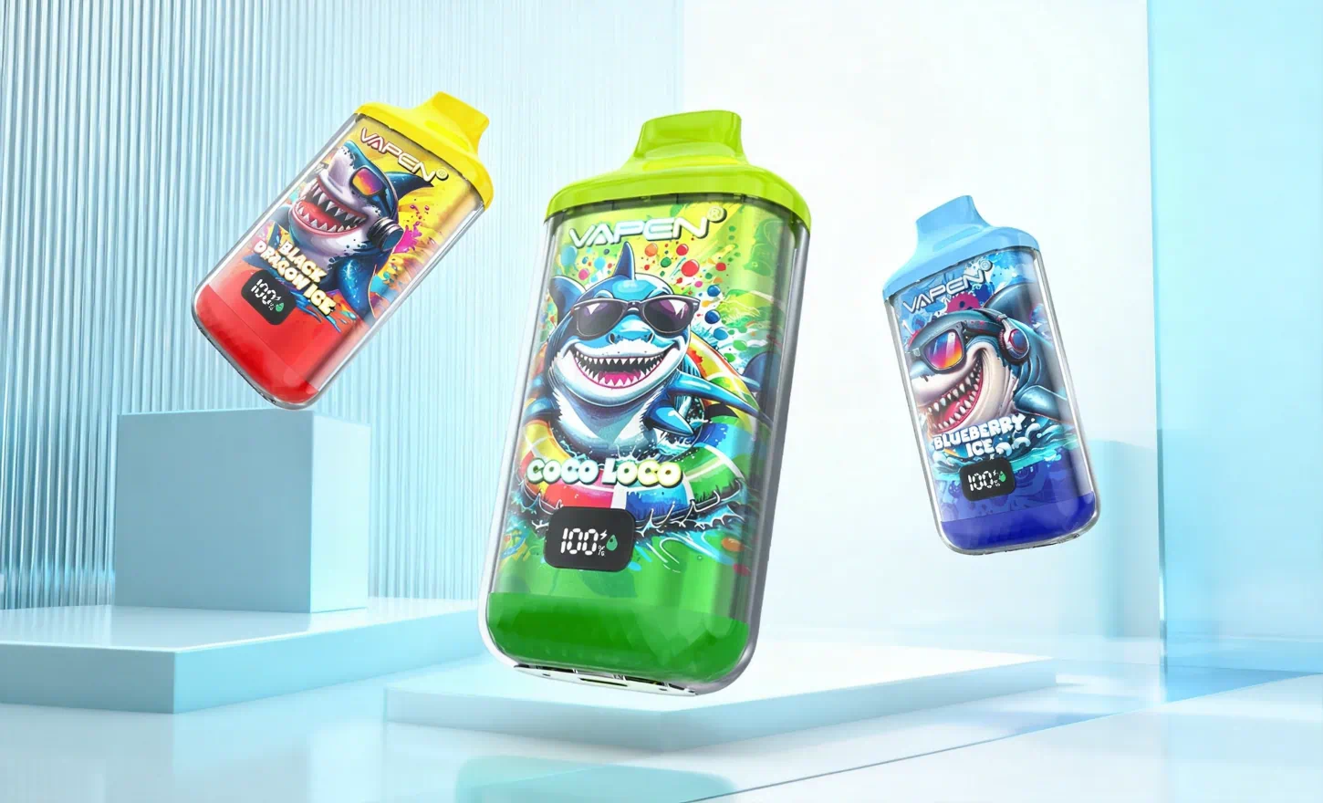 vapen-mega-50k-puffs-smart-display-shark-design