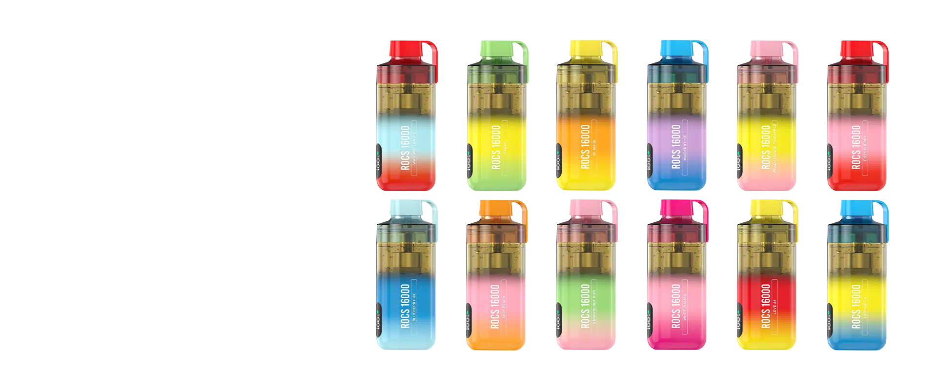 vapen-rocs-12-flavors-collection-display