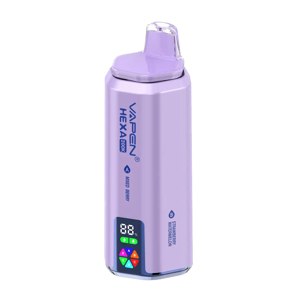 vapen-hexa-200k-6in1-set5-mixed-berry-strawberry-watermelon-grape-ice-ice-pop-vimto-watermelon-bubblegum